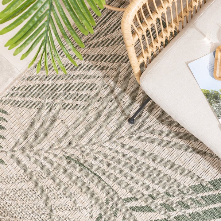 In- & Outdoor Teppich - Tiga Palm Grün - 2