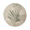 In- & Outdoor Teppich Rund - Tiga Palm Grün - thumbnail 1