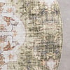 Vintage Gartenteppich Rund - Santo Mandala Grün - thumbnail 5