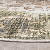 Vintage Gartenteppich Rund - Santo Mandala Grün - thumbnail 7