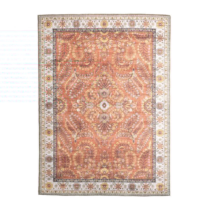 Vintage Gartenteppich - Santo Flora Terrakotta - 1