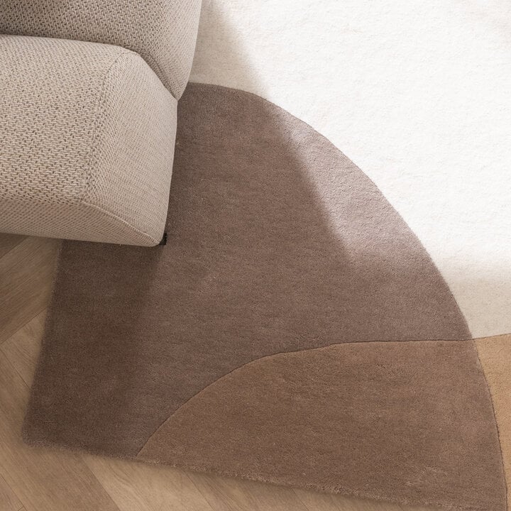 Wollteppich Abstrakt - Clarice Creme Beige - 3