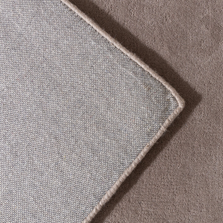 Wollteppich Abstrakt - Clarice Braun Beige - 7