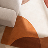 Wollteppich Abstrakt - Clarice Terrakotta - thumbnail 2