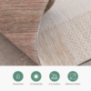 In- & Outdoor Teppich - Ranch Checkerboard Beige - thumbnail 6
