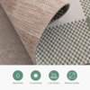 In- & Outdoor Teppich - Ranch Checkerboard Grün - thumbnail 6