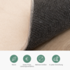 Waschbarer Teppich Rund - Vivid Beige - thumbnail 6