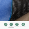 Waschbarer Teppich Rund - Vivid Blau - thumbnail 6