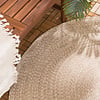In- & Outdoor Jute Teppich Rund - Bali Braun  - thumbnail 3