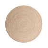 In- & Outdoor Jute Teppich Rund - Bali Braun  - thumbnail 1