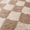 Retro Teppich - Gambit Beige Weiß  - thumbnail 4