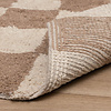 Retro Teppich - Gambit Beige Weiß  - thumbnail 7