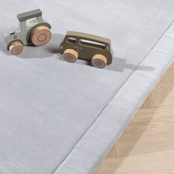 Waschbare Spielmatte Baby - Jip Grau - 2