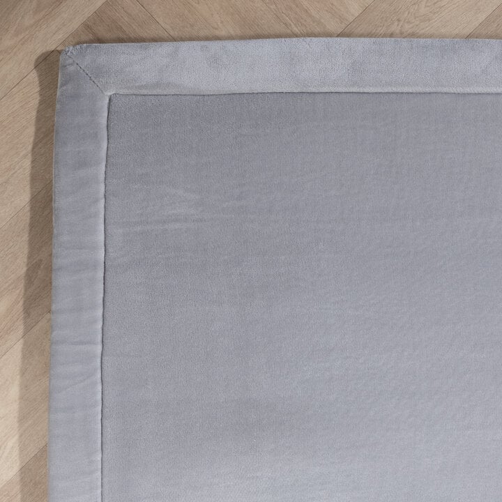 Waschbare Spielmatte Baby - Jip Grau - 4