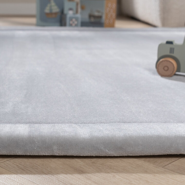 Waschbare Spielmatte Baby - Jip Grau - 5