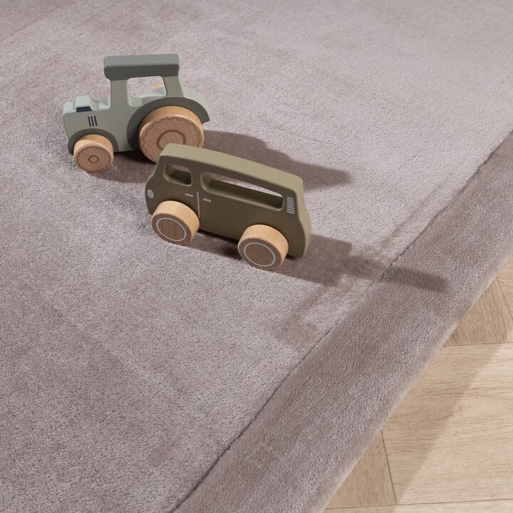Waschbare Spielmatte Baby - Jip Taupe - 2