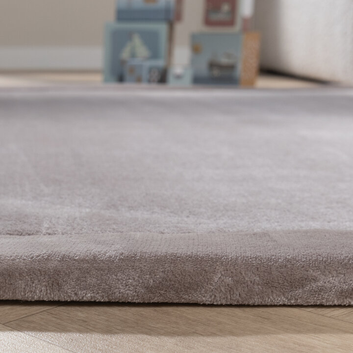 Waschbare Spielmatte Baby - Jip Taupe - 5