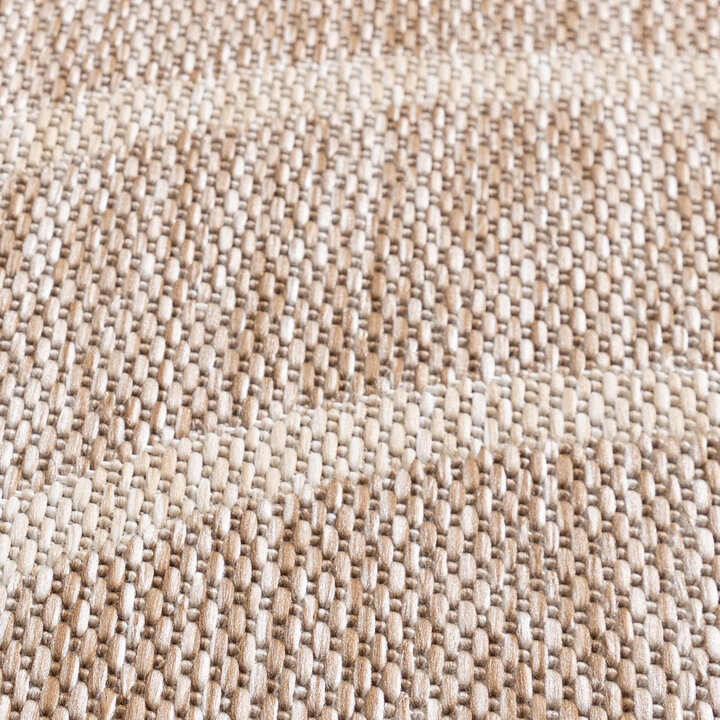 Balkonteppich - Sierra Curves Beige Creme - 4