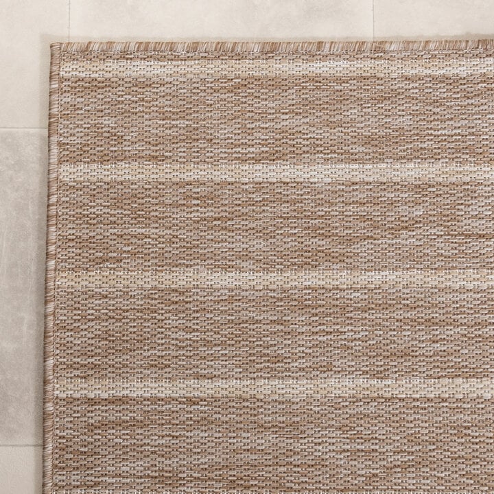 Balkonteppich - Sierra Curves Beige Creme - 5