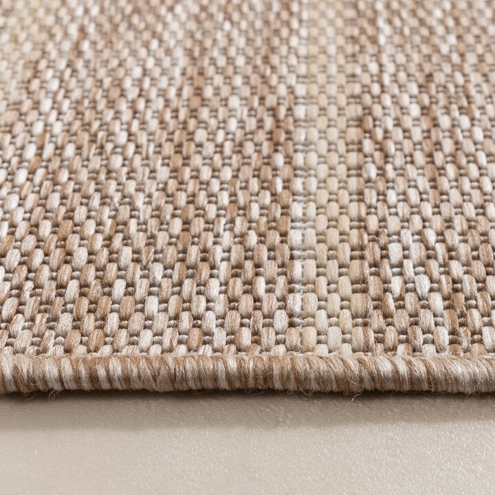 Balkonteppich - Sierra Curves Beige Creme - 6