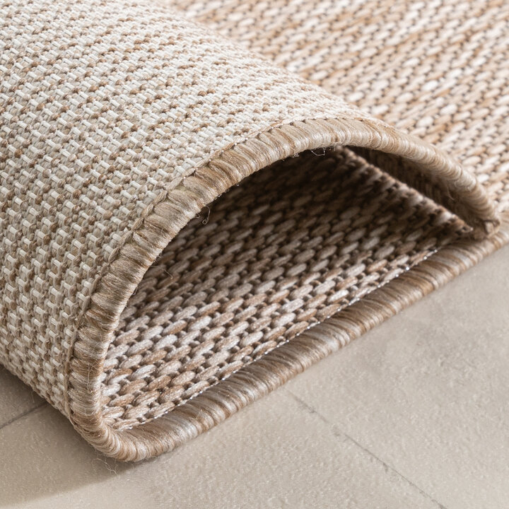 Balkonteppich - Sierra Curves Beige Creme - 7