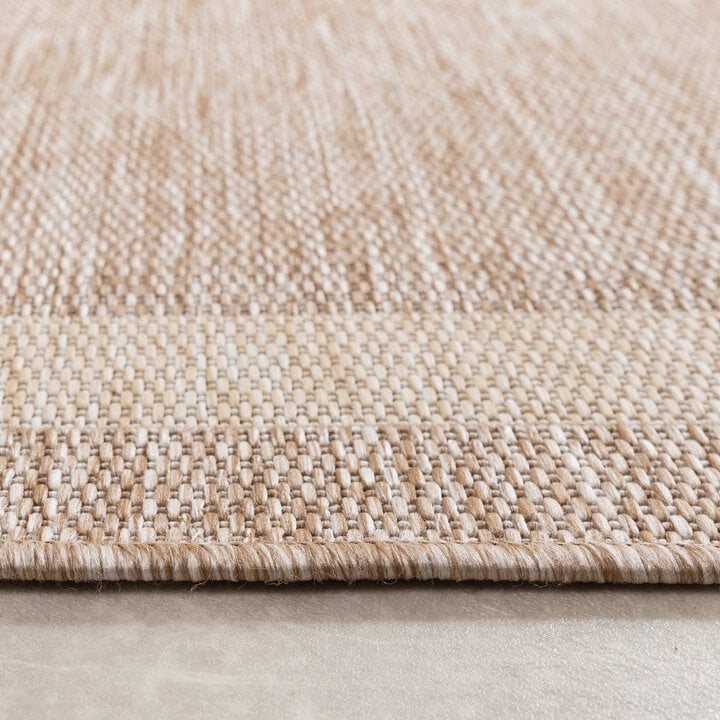 Balkonteppich - Sierra Border Beige Creme - 6