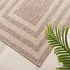 Balkonteppich - Sierra Frame Beige Creme  - thumbnail 3