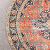 In- & Outdoor Teppich Rund - Kairo Medaillon Terra Dunkelblau - thumbnail 5