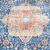 In- & Outdoor Teppich Vintage - Kairo Medaillon Dunkelblau Terra - thumbnail 4