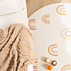 Waschbarer Kinderteppich Rund - Evi Rainbow Bunt - thumbnail 2