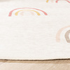 Waschbarer Kinderteppich Rund - Evi Rainbow Bunt - thumbnail 5
