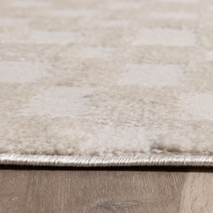 Japandi Teppich - Yori Checkerboard Creme - 5