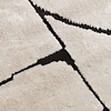 Japandi Teppich - Yori Blocks Creme Schwarz - thumbnail 3