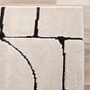 Japandi Teppich - Yori Blocks Creme Schwarz - thumbnail 4