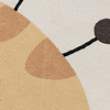 Waschbarer Spielteppich Rund - Sammy Giraffe Gelb - thumbnail 3