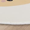 Waschbarer Spielteppich Rund - Sammy Giraffe Gelb - thumbnail 5