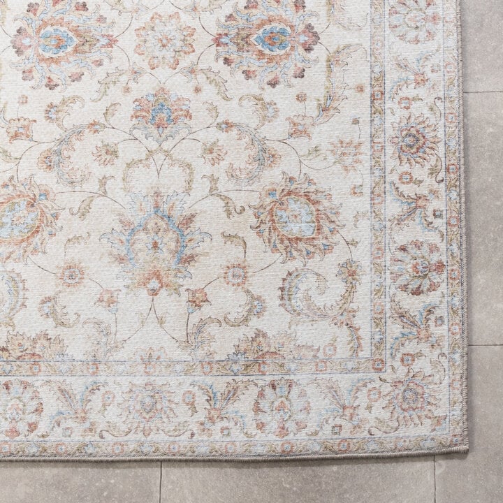 Waschbarer Läufer - Domingo Oriental Weiß - 5