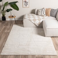 Japandi Teppich - Yori Abstrakt Lines Creme