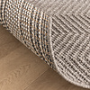 Nachhaltiger Teppich - Lorre Lines Grau Anthrazit  - thumbnail 6