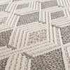 Nachhaltiger Teppich - Lorre Blocks Creme Anthrazit  - thumbnail 3