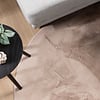 Flauschiger Teppich Rund - Cozy Taupe - thumbnail 3
