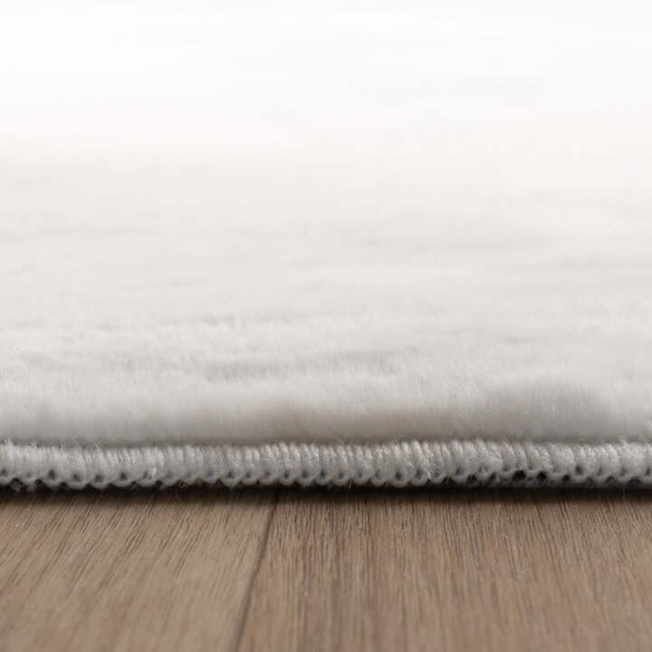 Flauschiger Teppich - Cozy Weiß - 6