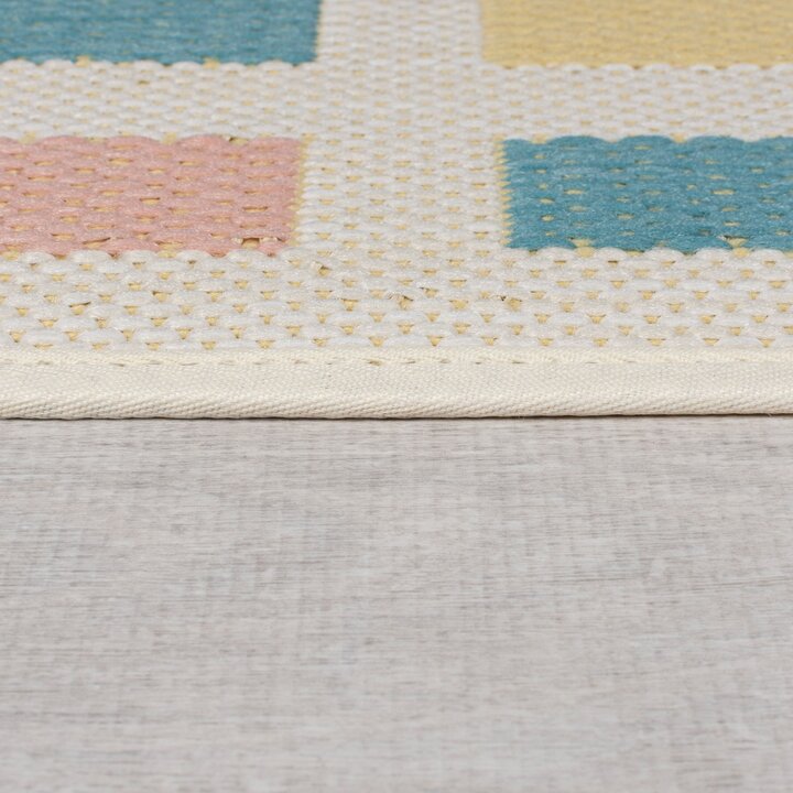 In- & Outdoor Teppich Oval - Villo Riviera Bunt - 4