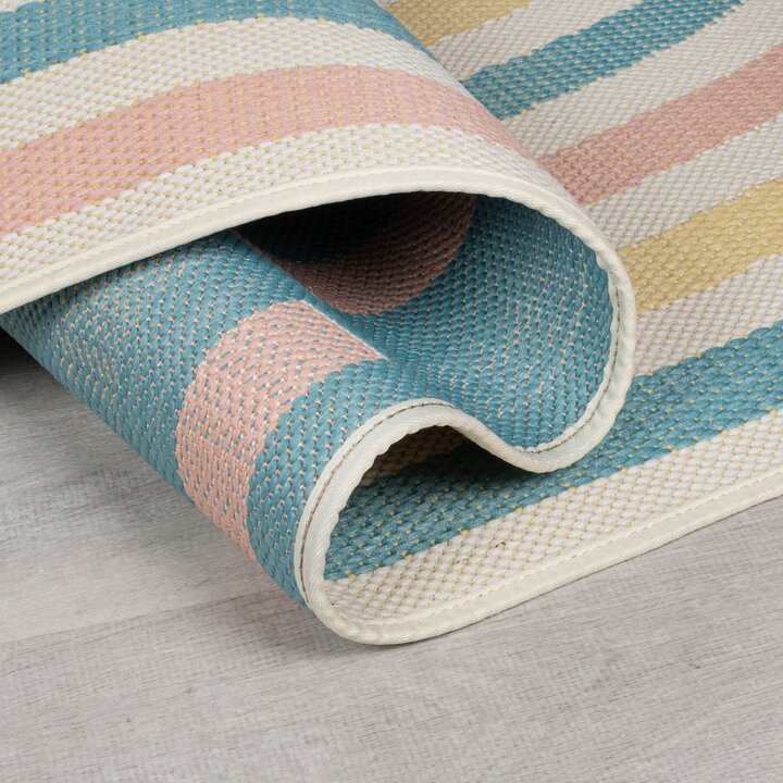 In- & Outdoor Teppich Oval - Villo Riviera Bunt - 5