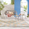 In- & Outdoor Teppich - Villo Check Bunt - thumbnail