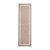 Balkonteppich - Sierra Border Beige Creme - thumbnail 1