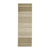 Waschbarer Läufer - Elto Stripe Grün - thumbnail 1