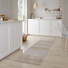 Waschbarer Läufer - Elto Stripe Beige - thumbnail