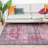 Teppich Vintage - Estate Medaillon Bordeaux Rot Outlet - thumbnail 2