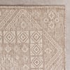 In- & Outdoor Jute Teppich - Atlas Aztec Braun Creme - thumbnail 4